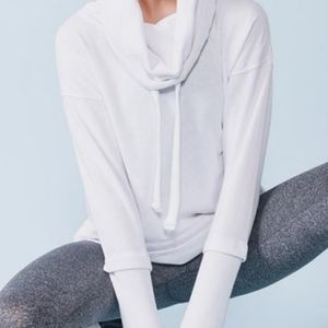 MonoB Cowlneck Mineral Washed Pullover